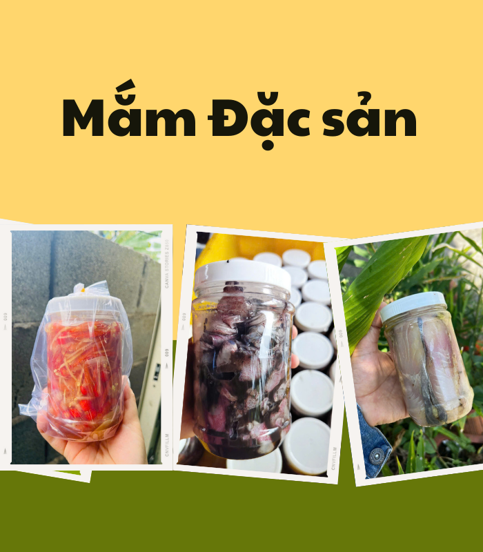 Mắm đặc sản