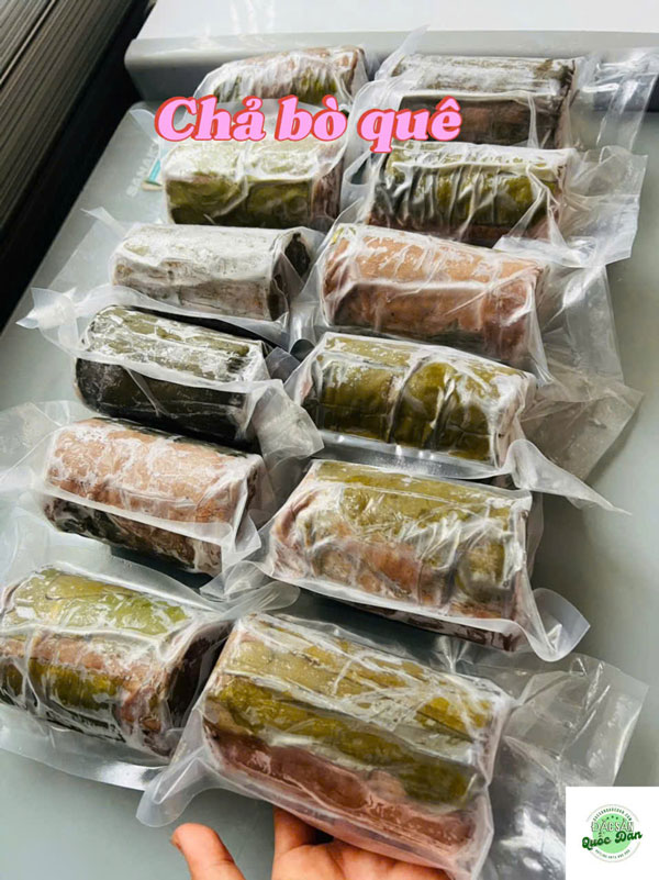 chả bò miền trung ngon tại tphcm
