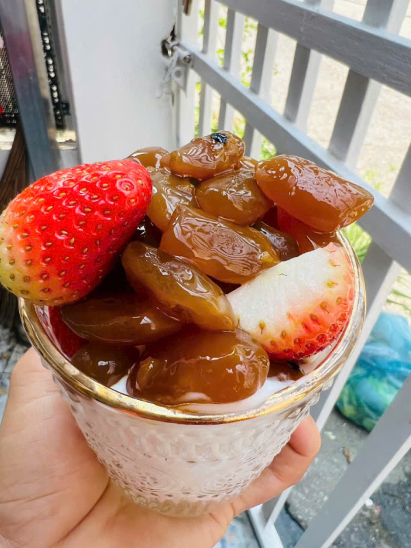 Hạt đác rim ăn với gì