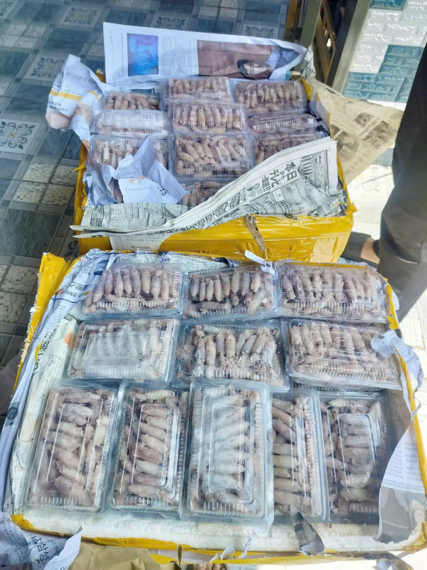 mực hấp thuyền tại TpHCM