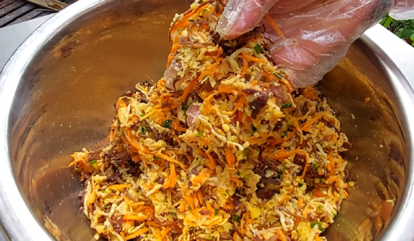 Hướng dẫn làm chả ram chay bằng tàu hủ ky