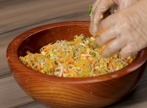 chả giò chay chiên xù cách làm