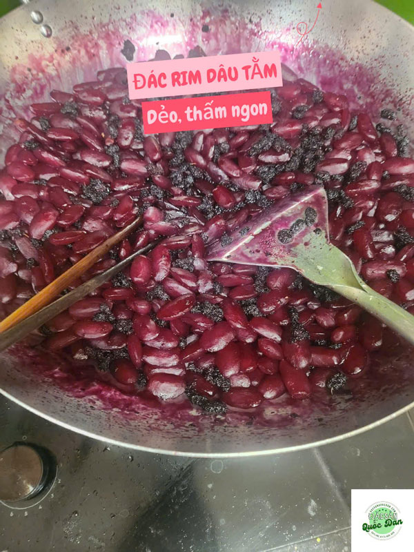 cách làm đác rim dâu tằm