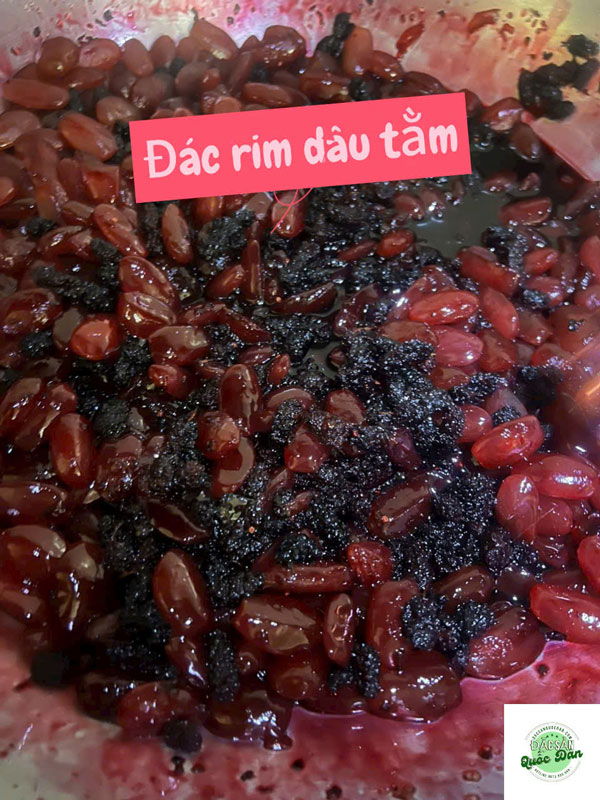 Hướng dẫn làm đác rim dâu tằm