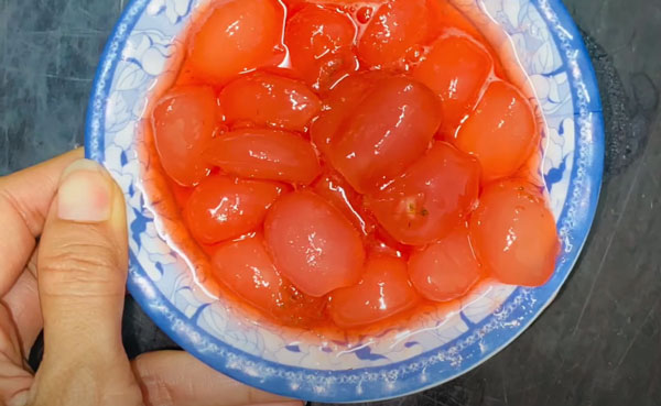 cách làm hạt đác rim dâu tây