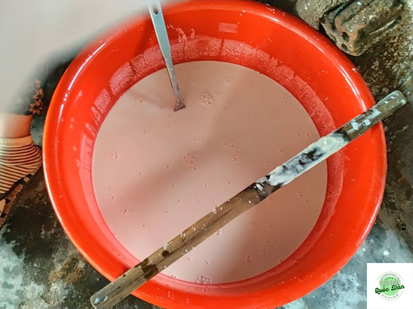 tráng bánh tráng sắn