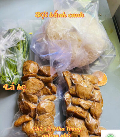 combo nấu bánh canh chả cá Nha Trang