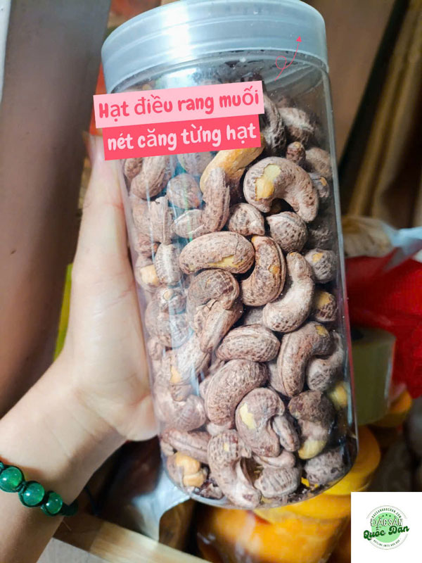 Đặc sản ở Sài Gòn mua làm quà-hạt điều