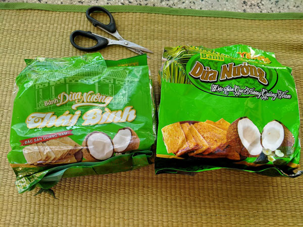 Đặc sản Quảng Nam-bánh dừa nướng