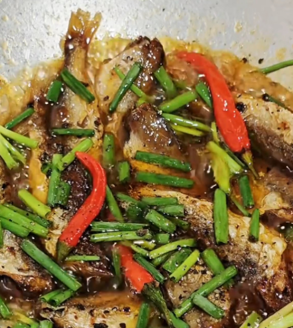 cách làm khô cá đù kho tiêu