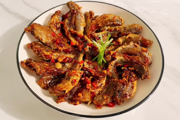 khô cá đù 1 nắng chiên giấm đường