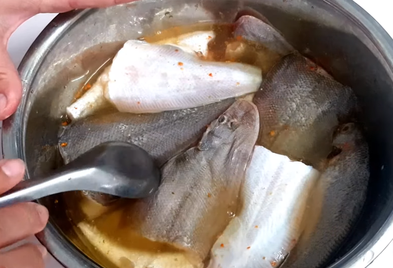 Khô cá đù 1 nắng cách làm