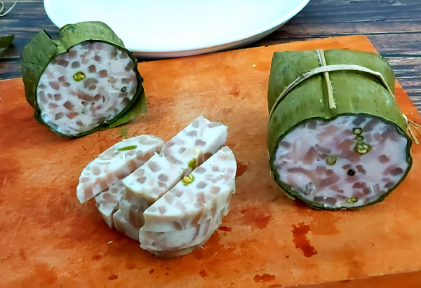 cách làm chả lụa tai heo