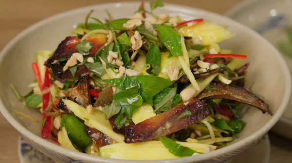 khô cá chỉ vàng làm gì ngon-gỏi khô cá chỉ vàng