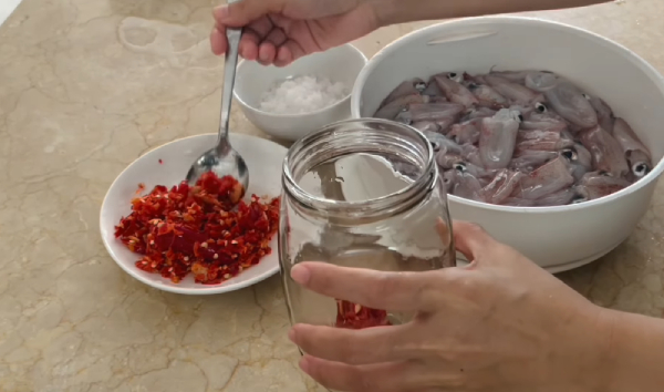 cách làm mắm mực ngon