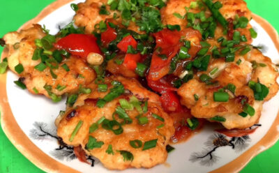 Chả mực nấu gì ngon-chả mực xốt cà chua