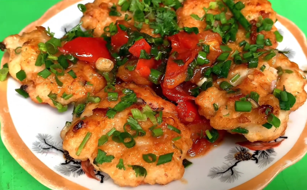 Chả mực nấu gì ngon-chả mực xốt cà chua