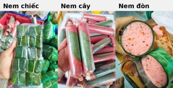 nem đặc sản miền Trung